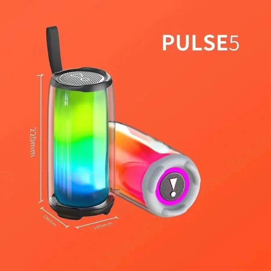 Gilt für Pulse 5 Wireless Sound Box Full Screen Audio Pulse5 Bluetooth-Lautsprecherkarte Audio Multifunktionspunkt