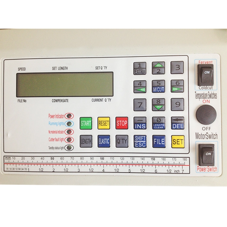 High Speed Computer Hot & Cold Knife Cutter for Fabric Woven Tape (WL-120L/120LH/120H)