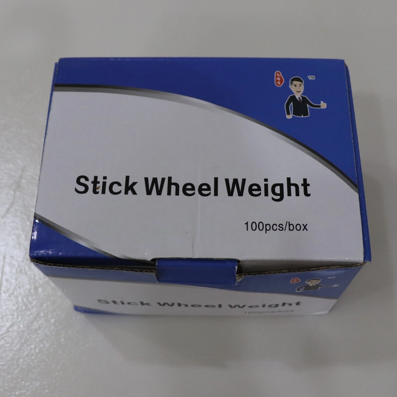 Round Corner Fe Adhesive Wheel Balancing Weights for Car