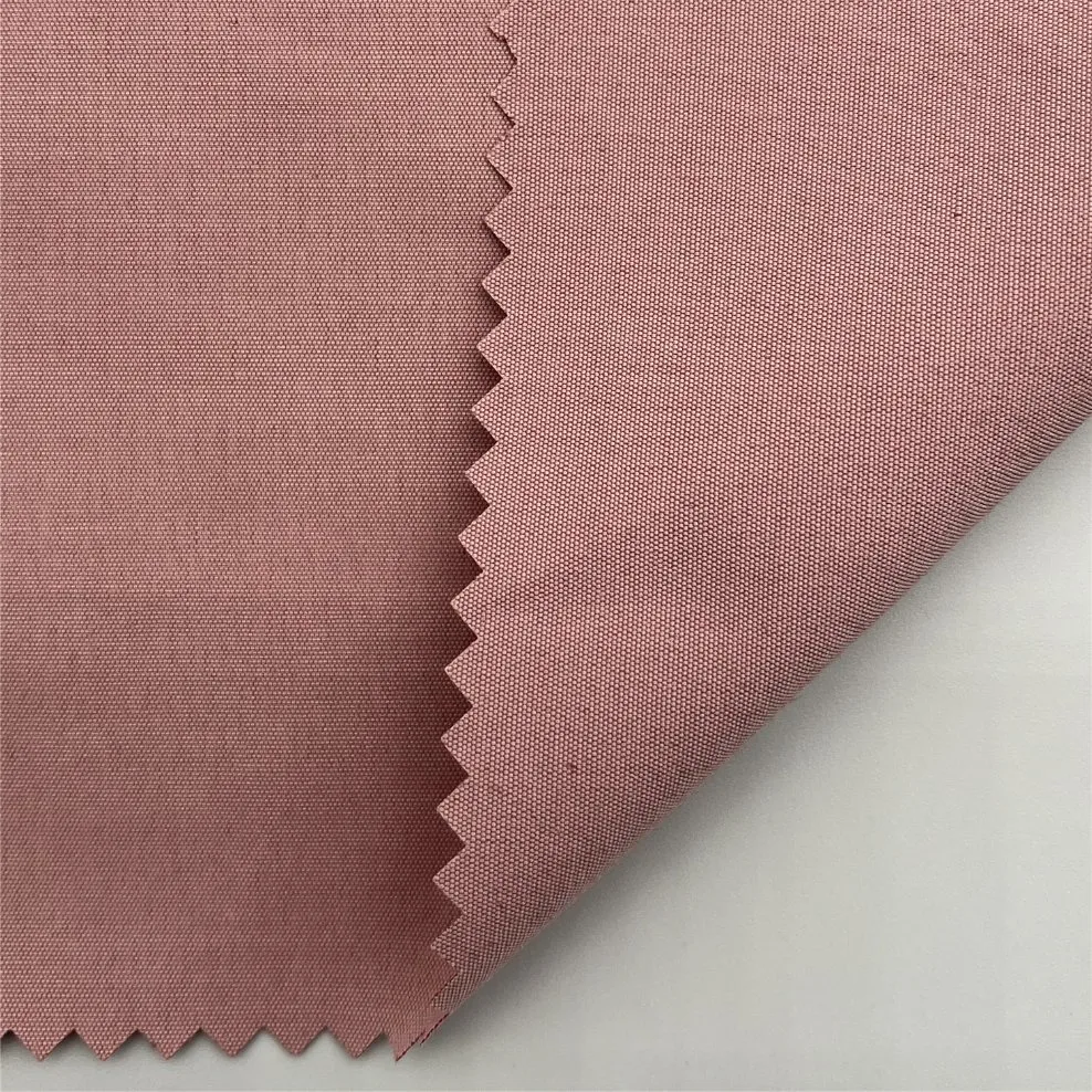 Polyester Cotton Fabric 150D*40S Plain 199 GSM 36% C 64% P Jacket Fabric For Textile Garment