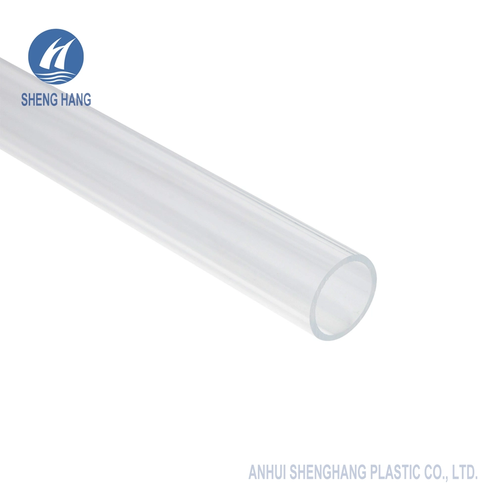 La haute transparence du tuyau d'acrylique transparente colorée PMMA PC tube en plexiglas