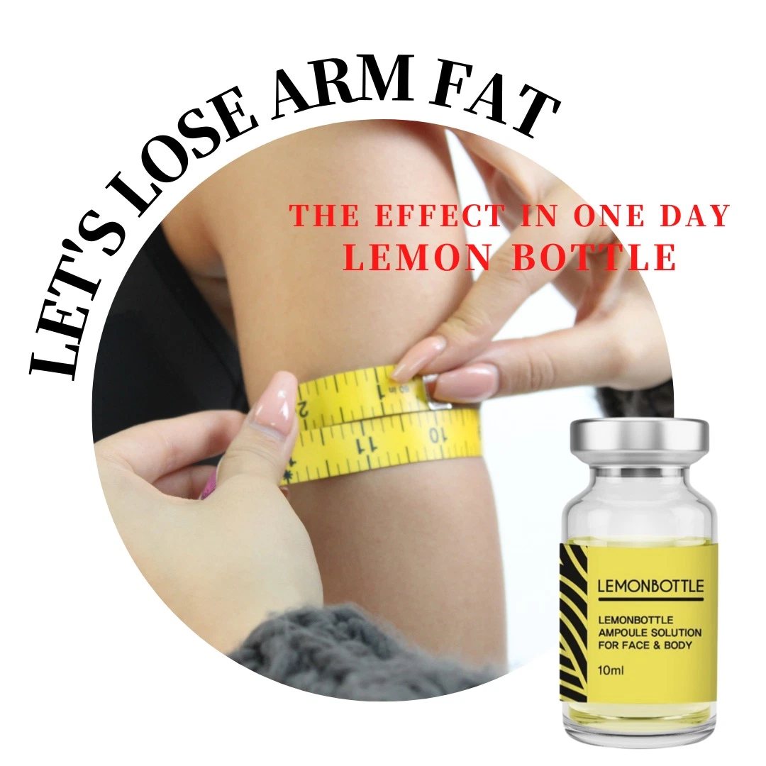 2023 Wholesale/Supplier Lemon Bottle Advanced New Lipolysis Solution Fat Dissolver 24 Hour Results with Good Reviews for Face Body Fat Dissolve Slimming Lemonbottle