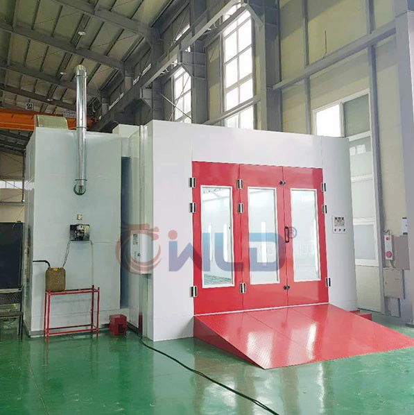 Wld9200 CE Car Painting Booth for Sale / Car Spray Paint Booth / Car Baking Oven Bulgaria