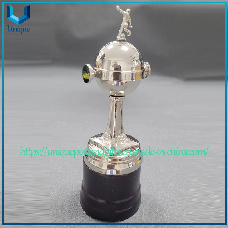 Custom High Quality Metal Zinc Alloy 16cm Libertadores Cup, South American Trophy Wolrd Champion Cup