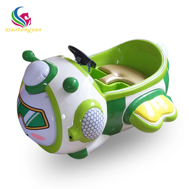 Newest Mini Electronic Lovely Little Bee Outdoor Amusement Rides Car Kiddie Rides Game Machine