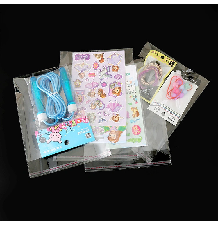 Transparent Plastic Self Sealing Candy Cookies T-Shirt Packing OPP Bag