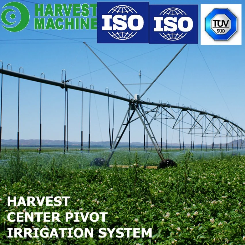 Agricultural Movable Sprinkler Irrigation Equipment/Center Pivot Irrigation System with Gearbox and Parts