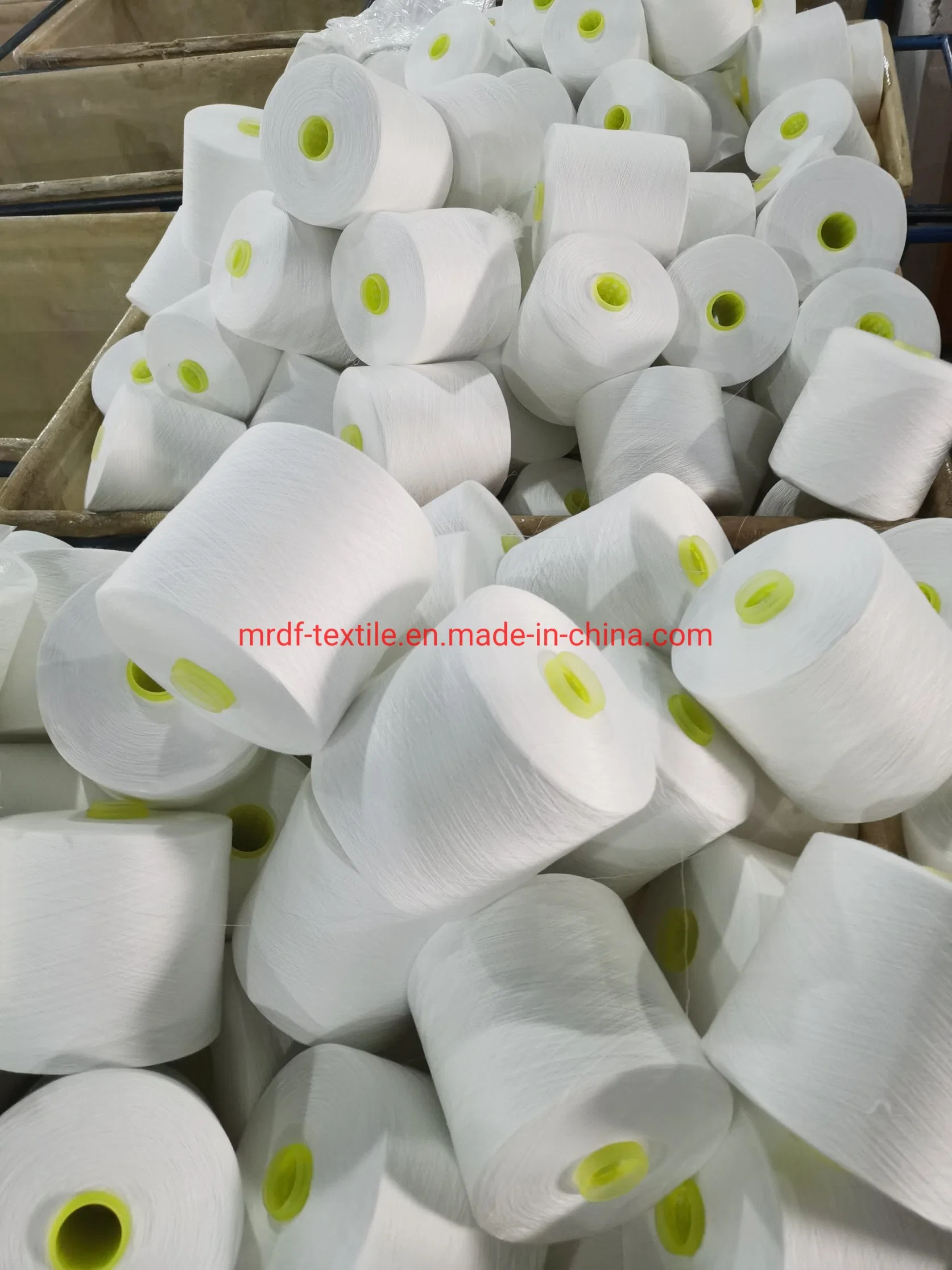 Polyester Spun Yarn 22s/3, Tfo, Oeko Available