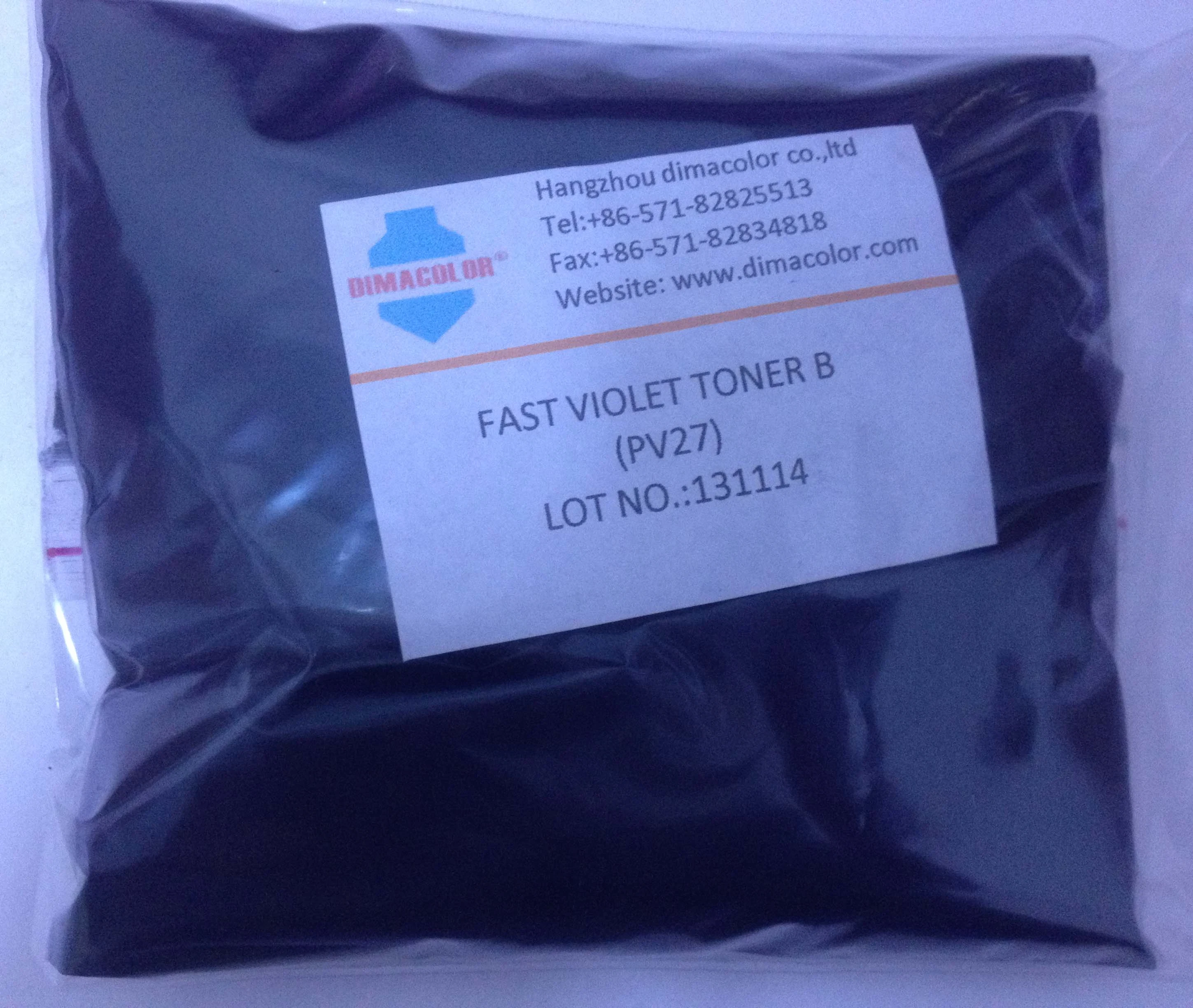 Pigment Violet 27 (FAST VIOLET TONER B) Water Base Ink Textile Printing