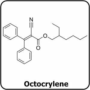 Grau de cosméticos absorvedor de UV Octocrylene/Octocrilene CAS 6197-30-4