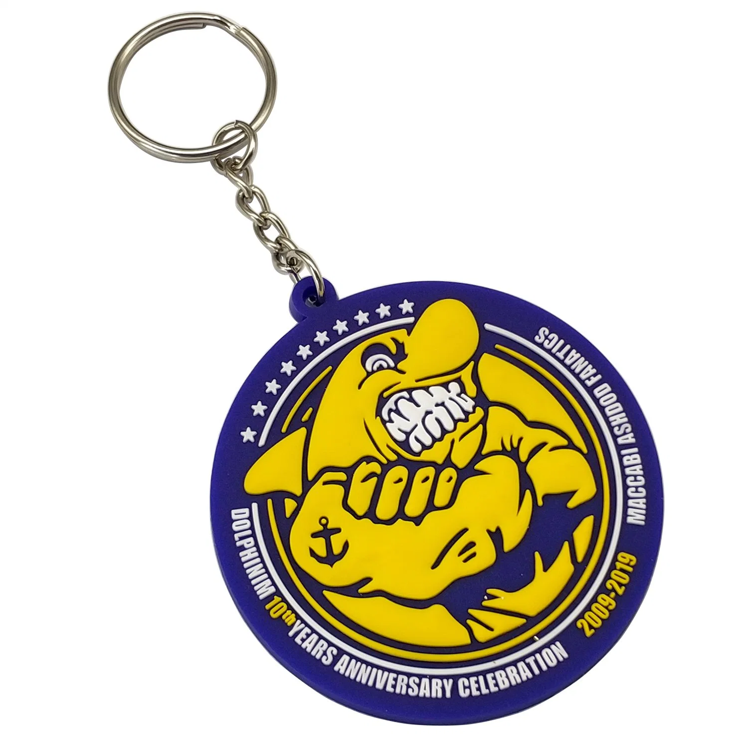 Fabricante de plástico Personalizada Coração Chave Moda Finder personalizados de Natal Loja Dom Keychains floco de comércio por grosso de produtos de Promoção de PVC de fantasia