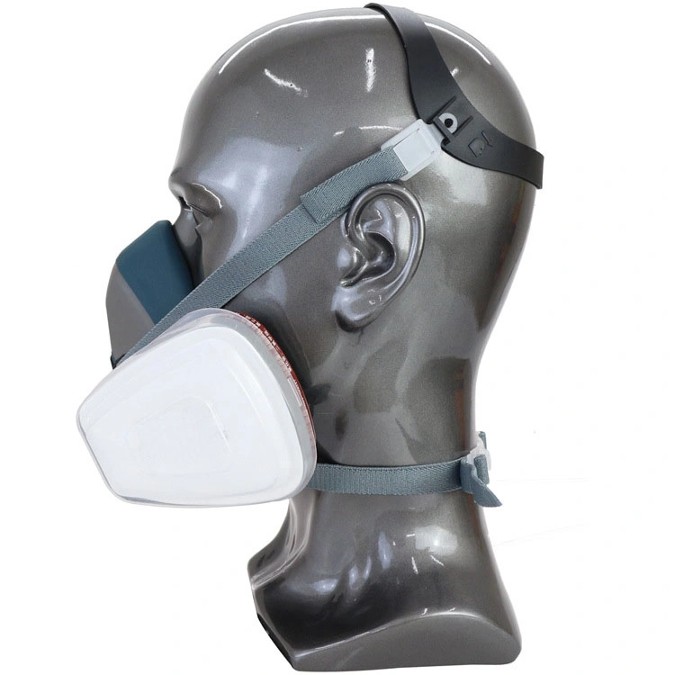 Half Face Dustproof Gas Mask Reusable Respirator Filter Activated Filter Carbon Mask