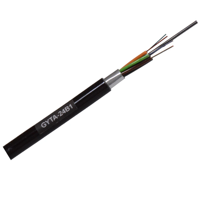 Armoured OFC 24 48 Cores GYTS Fiber Optic Cable Single Mode OS2