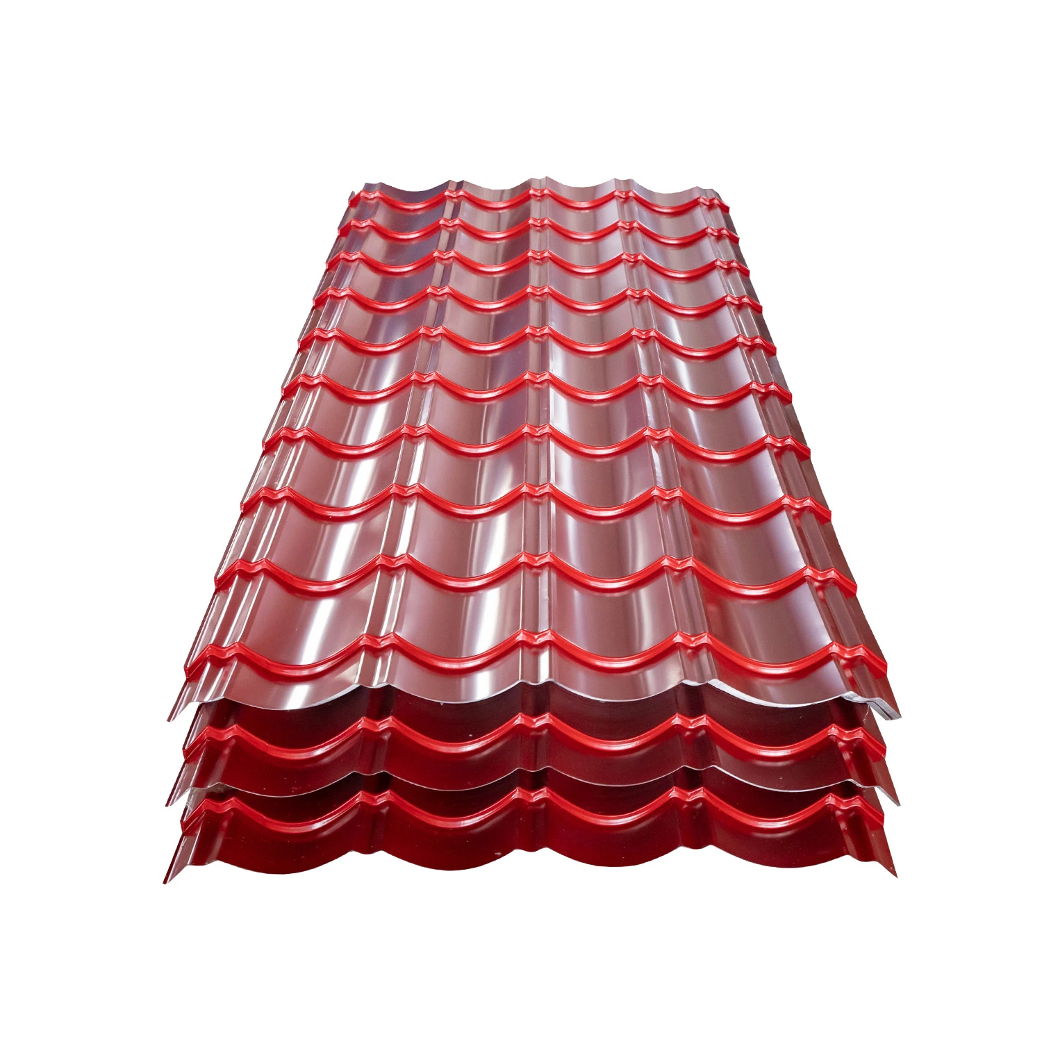 Coloured Prepainted Corrugated Color Steel Sheets Roof/Wall Metal Claddings Roof Tile