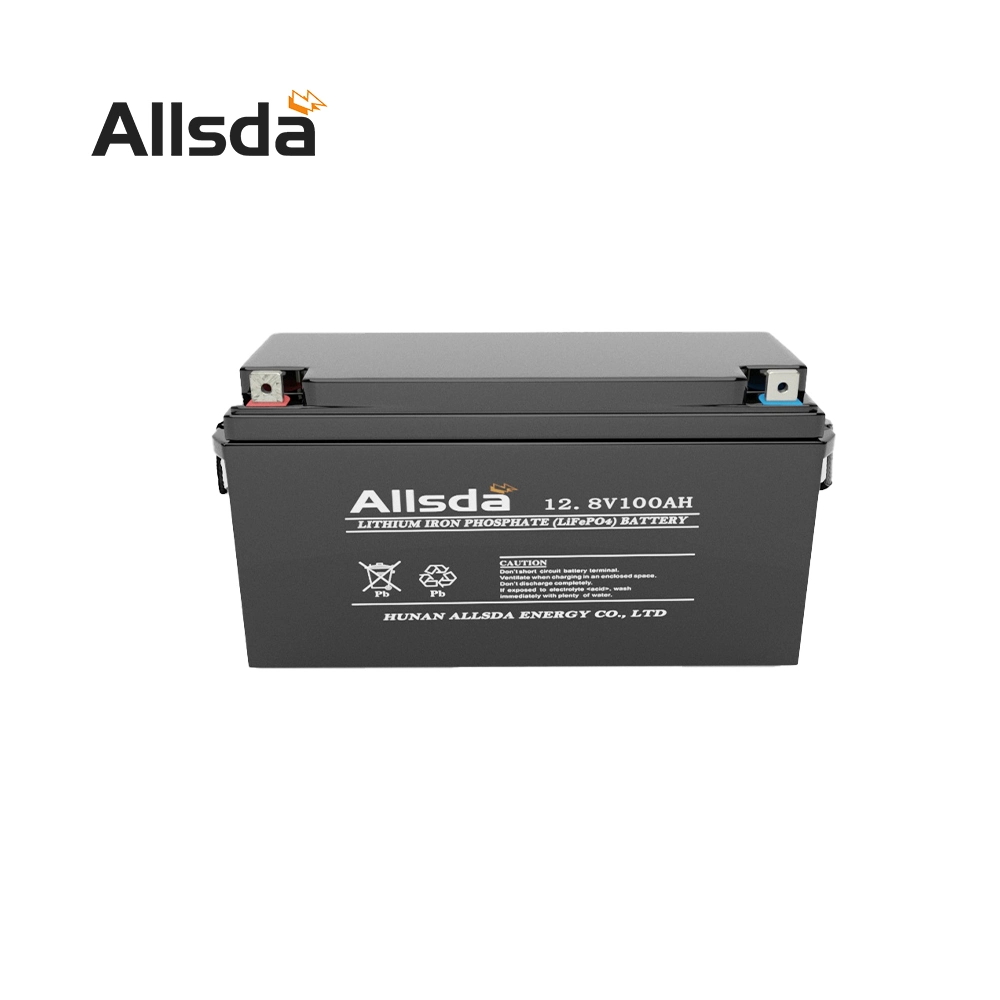 12V Deep Cycle Rechargeable Battery 100ah Solar Lithium Battery