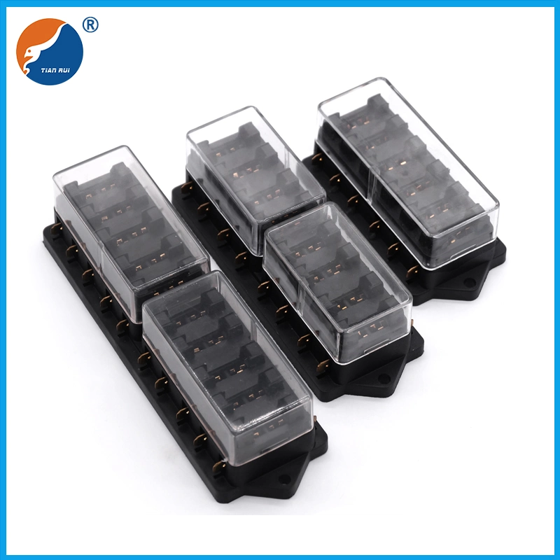 Negative Bar Standard Blade LED Fuse Box Block Holder