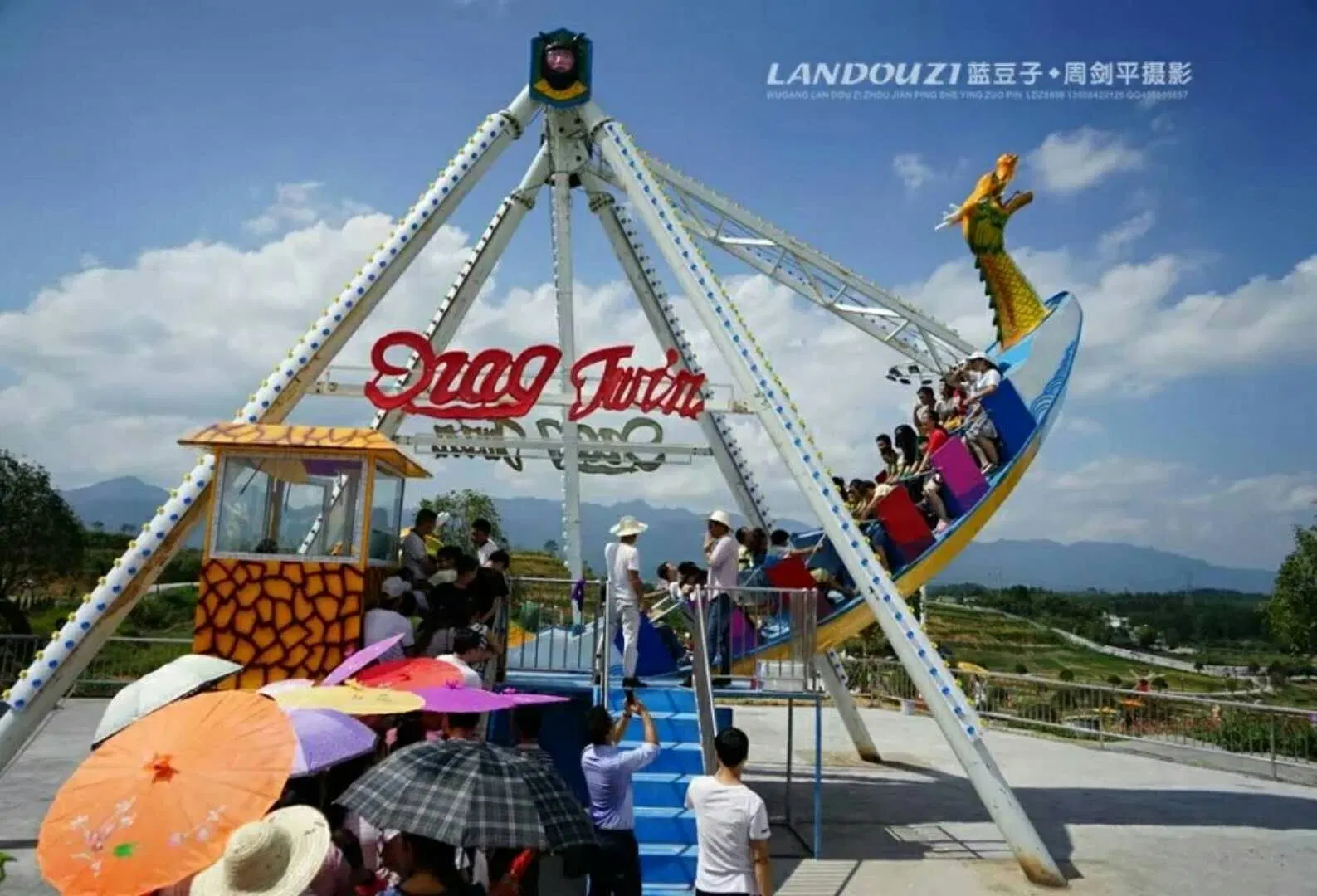 Pour les enfants Thrill populaire thème 16/24/ 60personnes Pirate Ship Amusement Terrain de jeu extérieur