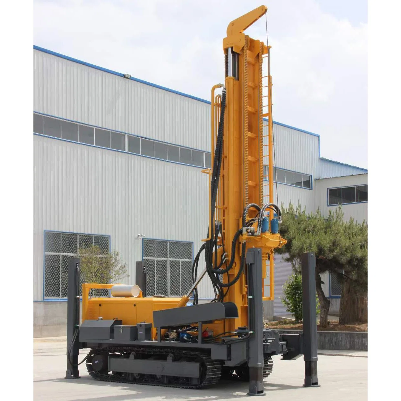 Crawler 800m Rigs Water Truck Mounted Borehole Price Well Rig Drilling Machine