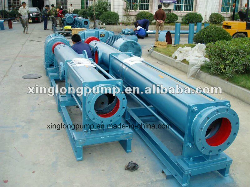 Xg Series Xinglong Single Screw Pump Used in Wastewater Treatment Process