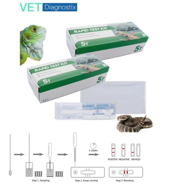 Pet Reptile Cryptosporidium Antigen Rapid Test Crypto AG Test