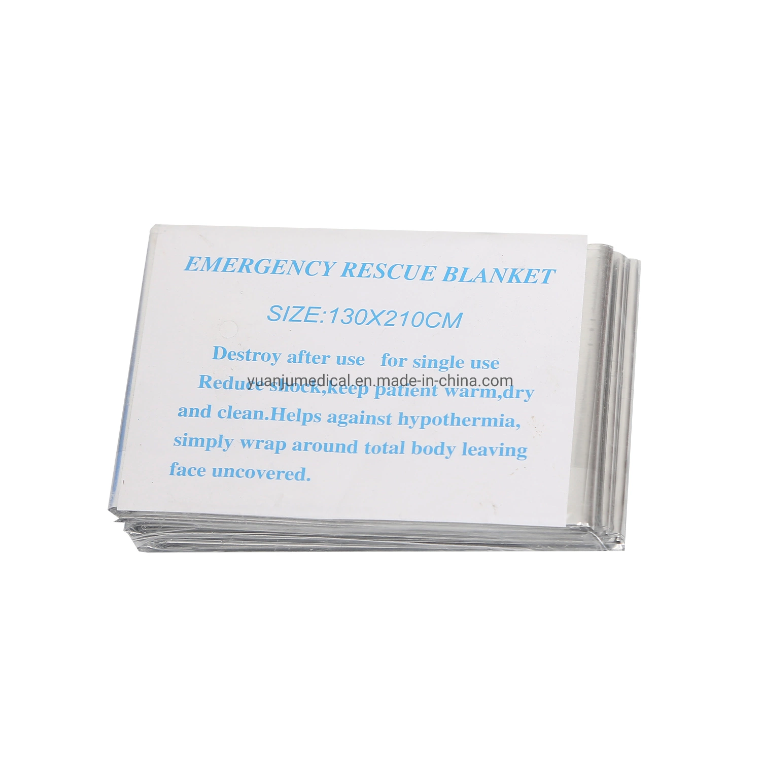 First Aid Product Golden & Sliver Emergency Rescue Thermal Blanket