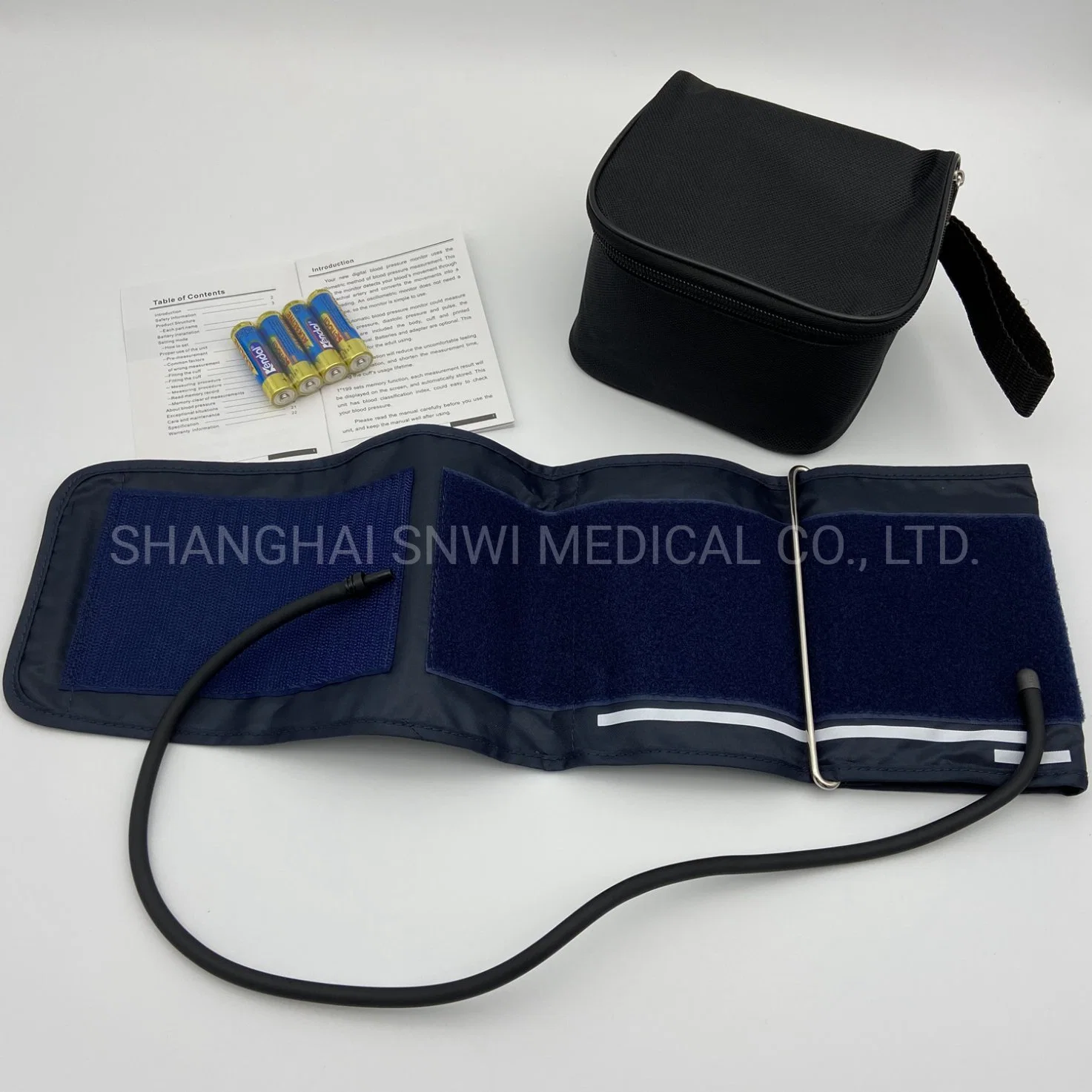 Portable Home Blood Pressure Monitor with Replaceable Battery