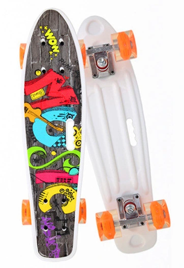 Penny Board Plastic Skateboards ABEC-5 Bearings Boards