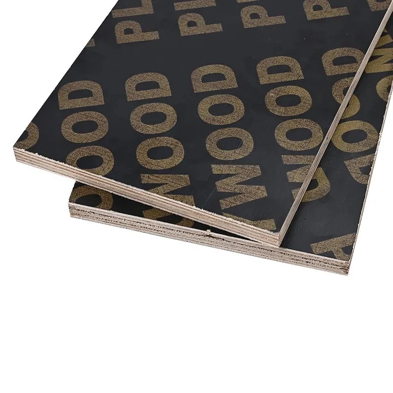 Concrete Formwork Plywood 1220X2440mm for Construction 15mm Anti-Slip Black Film Faced Plywood