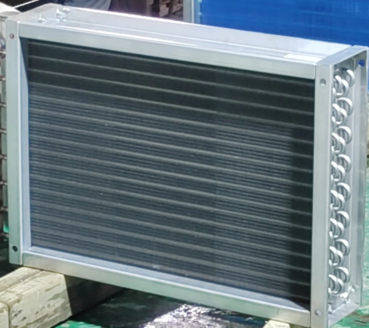 Air Cooled Radiator for Ethylene Glycol Refrigeration System Coil