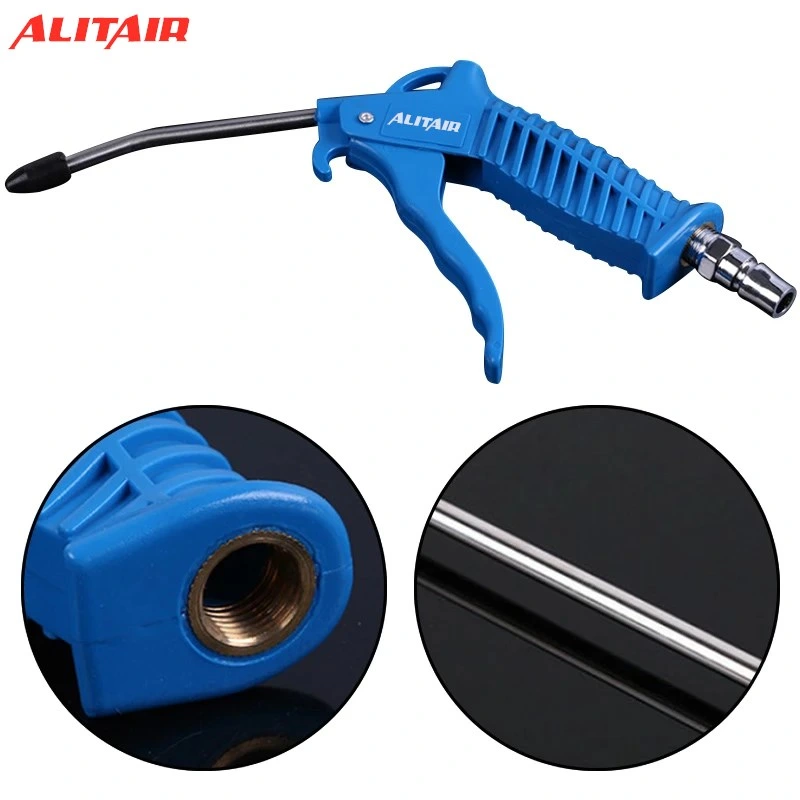 Luxury Type Short Nozzle Pneumatic Blowing Dust Gun Air Compressor Cleaning Tools Spray Guns for Home Decoration Car Wash