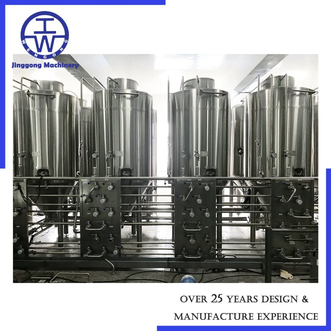 Mirror Polish Stainless Steel Turnkey Complete Home Mini Beer Brewing Fermenting System Machine