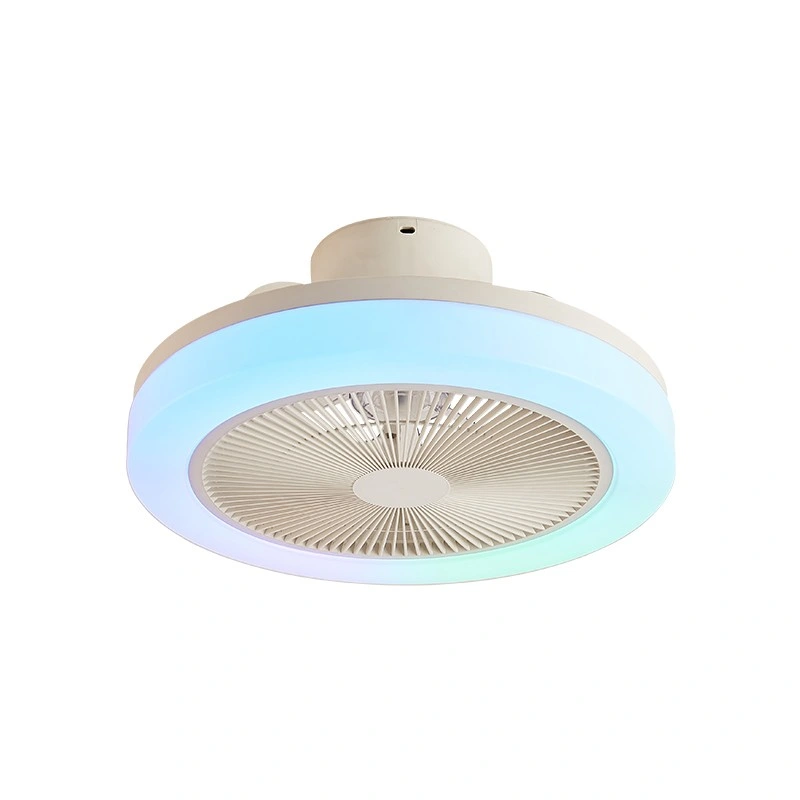 46 Cm Diameter RGB Colorful Bluetooth LED Ceiling Fan Remote Control Fan Lamp