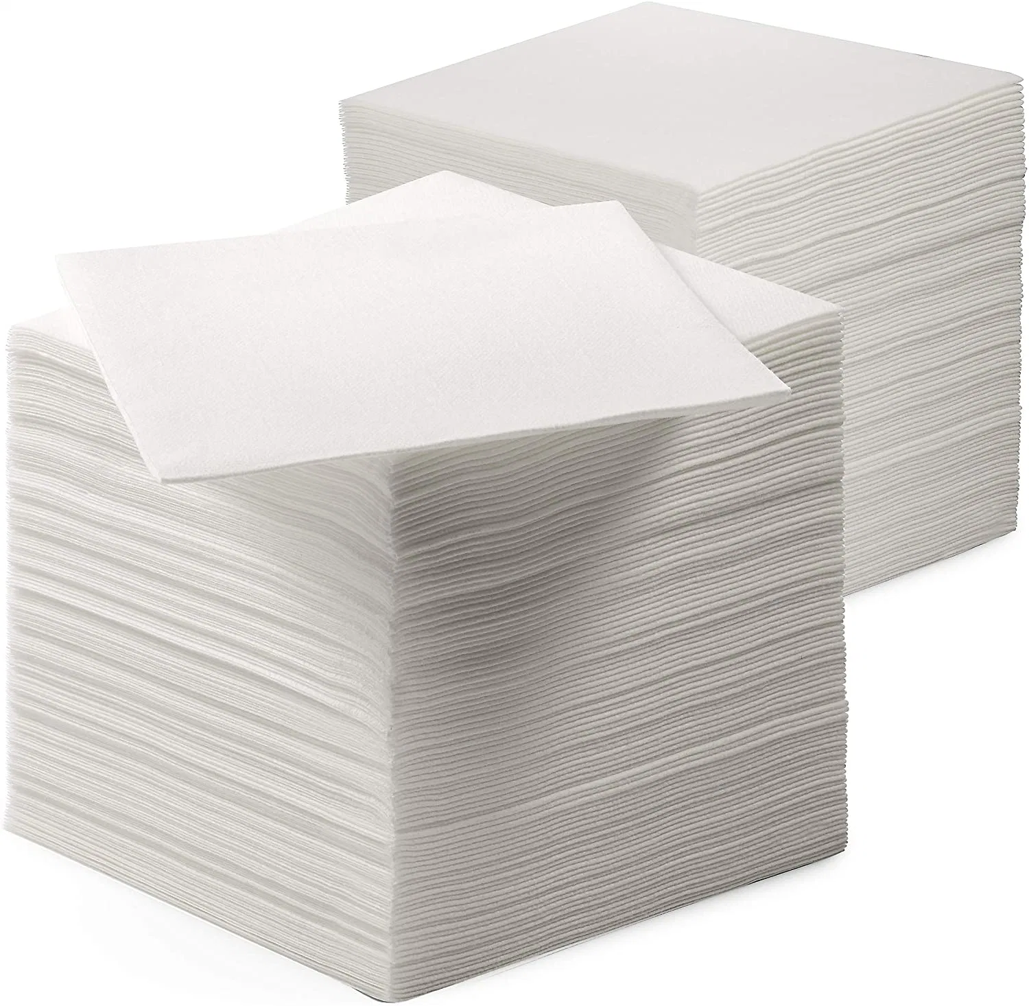 200 Linen-Feel Beverage Napkins - Disposable Cocktail Napkins - Soft &amp; Absorbant Elelgant Paper Napkins for Bar, Caf&eacute; , Restaurant or Event