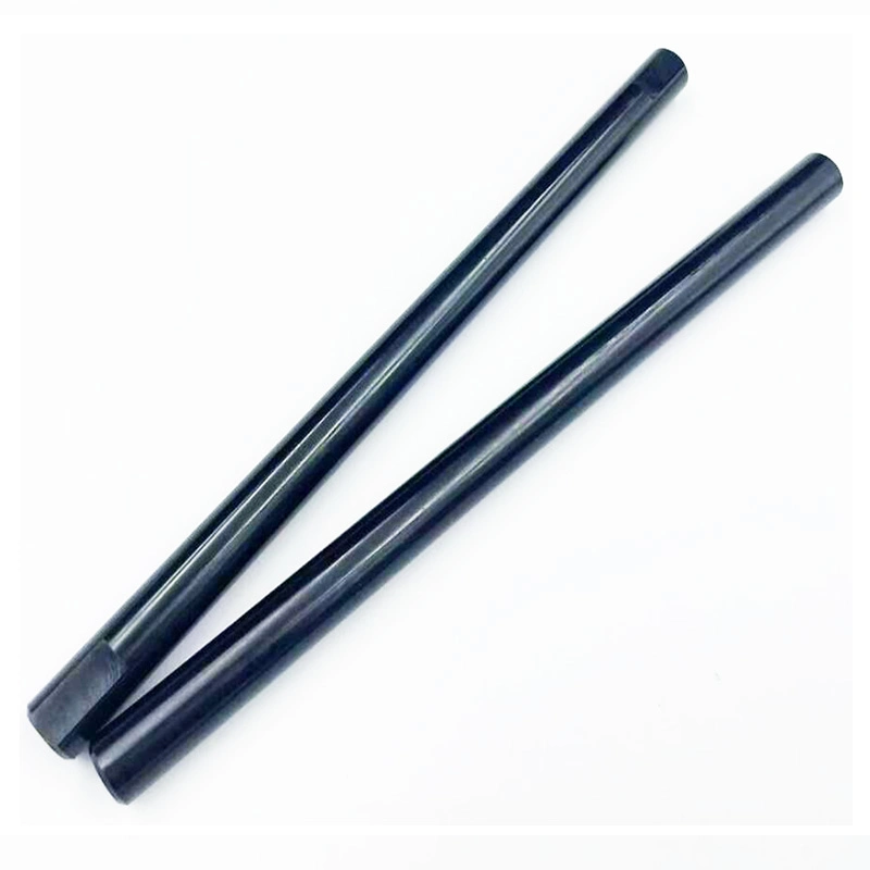 High Precise Black Oxidation Steel Rods CNC Turning Shafts