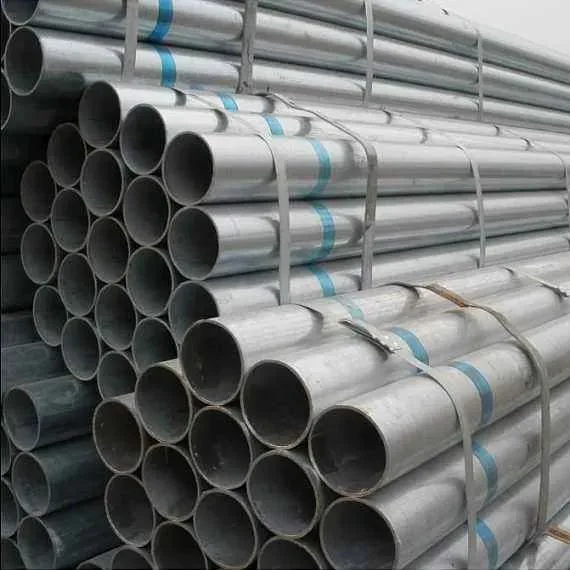 ASTM A500 A36 A53 Q195 Ms ERW Hollow Steel Pipe Gi Hot Dipped Galvanized Steel Pipe EMT Welded Steel Square Round Pipes