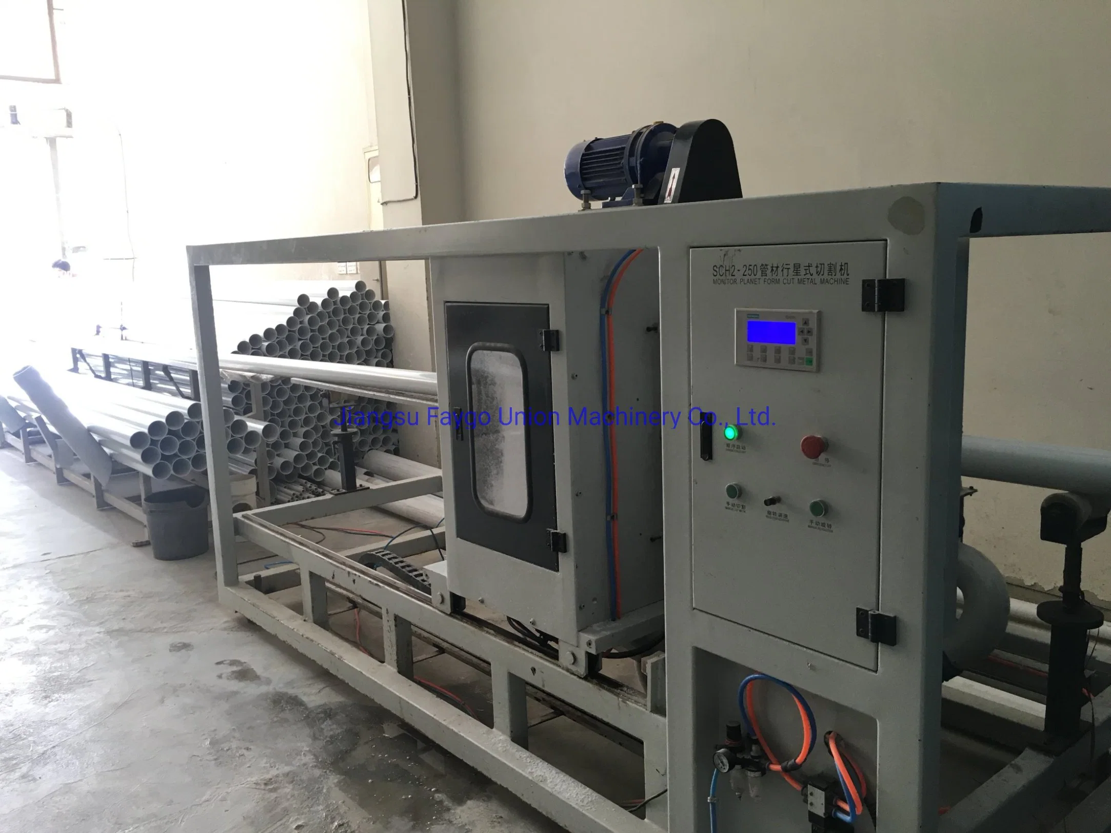 50-200mm UPVC CPVC Plastic Water Supply Drain Pipe Extrusion Line