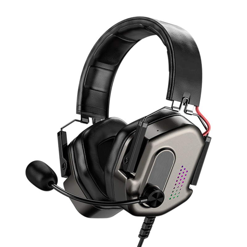 Best-Selling Noise Reduction Surround Sound Computer Gamers Wired RGB Gaming Headset with Microphone