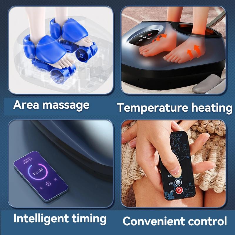 Z808 Electric Shiatsu Heating Roller Massage Blood Circulation Machine Massage Machine Roller Foot Massager