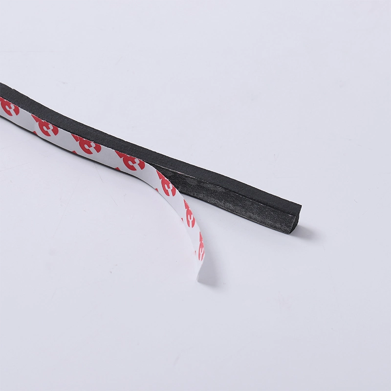 Single Sided Self Adhesive Sealing Rubber Foam Seal Strip for Car Door