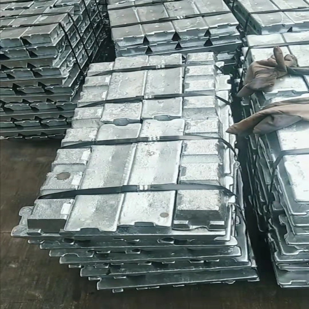 99.99% Zinc Metal Ingots Alloy Steel of Steel Structure