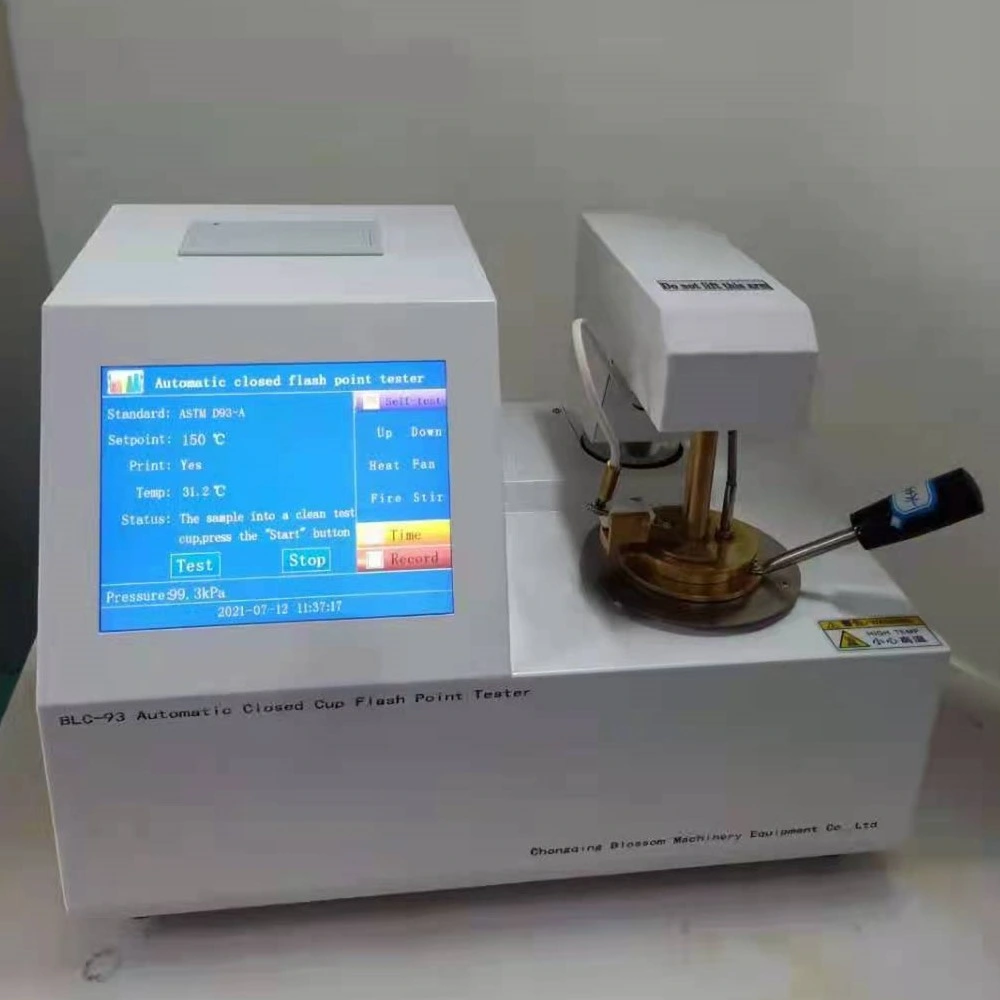 ASTM D93 Closed Cup Furnace Oil Flash Point Tester