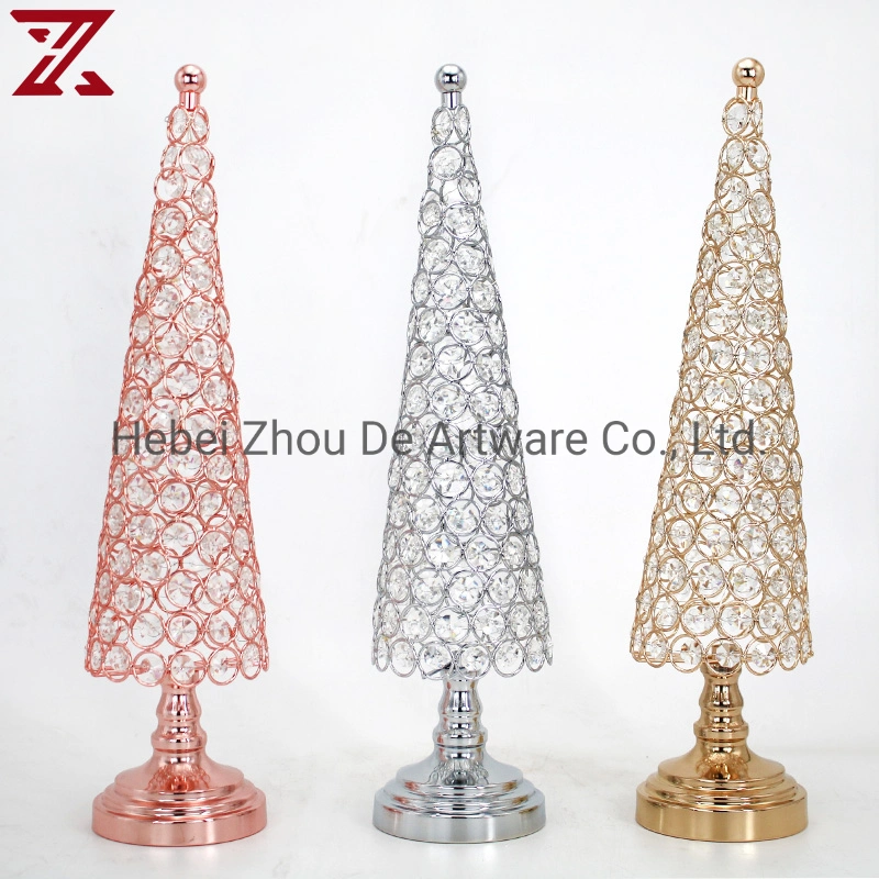Wholesale Crystal Decoration Party LED Light Christmas Tree Gifts for Festival Party Decor