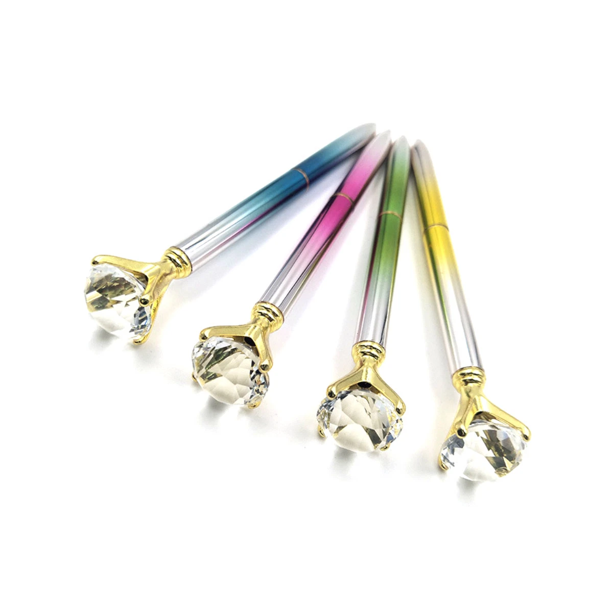 Crystal Diamond Metal Ballpoint Pens