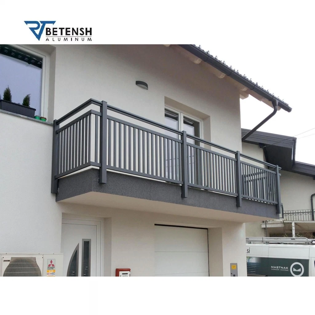 Factory Wholesale Top Hot Selling Powder Coated Galvanized Aluminum Balcony Fence for Villa/Home/Terrace