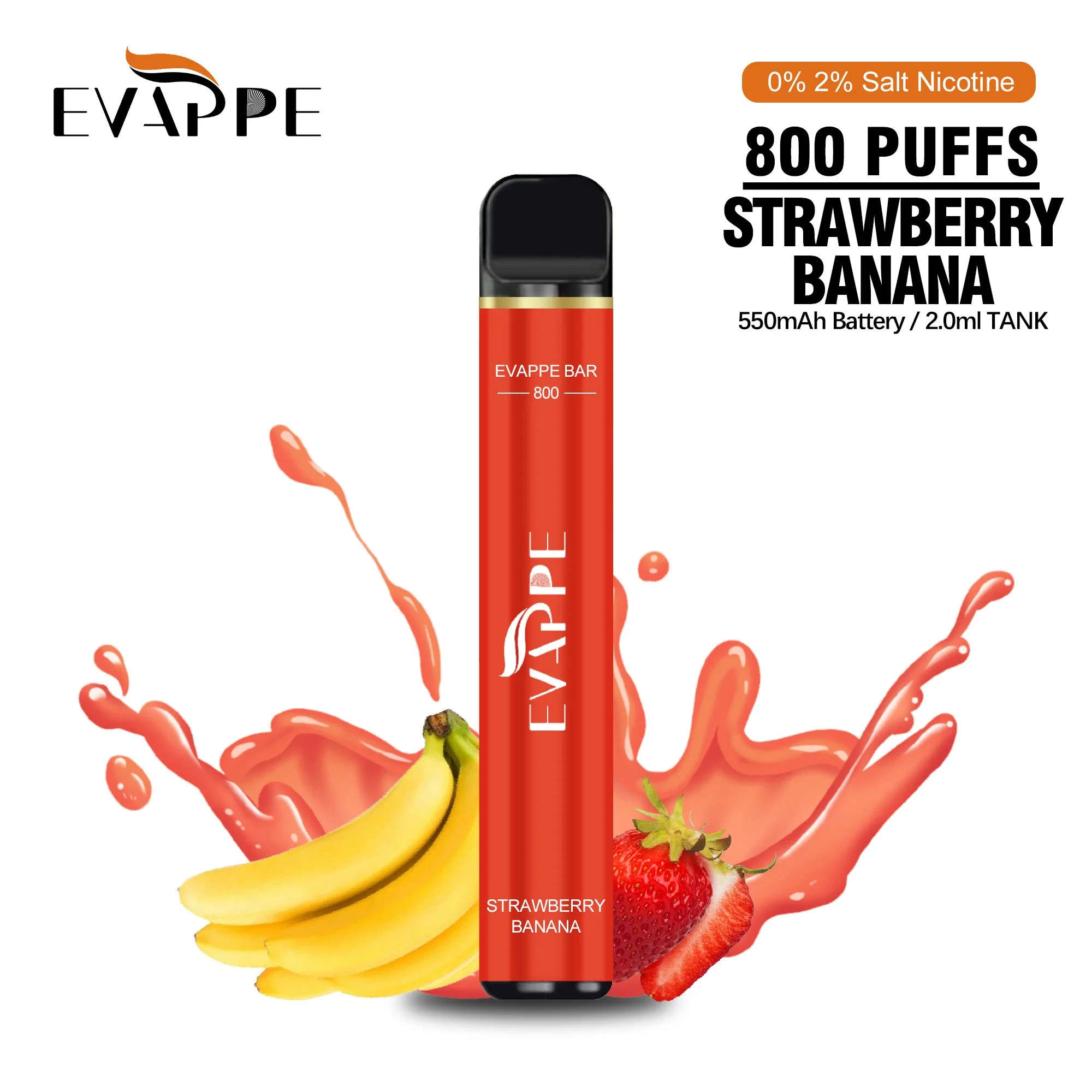 Wholesale/Supplier I Vape Pen Evappe 1500 800 600 Puffs Bar Lux Disposable/Chargeable Electronic Cigarette