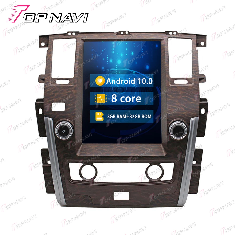 Android Market 9.0 Carro Video Player Multimídia Carplay Auto auto-rádio de navegação GPS para a Nissan Patrol 2010 2018