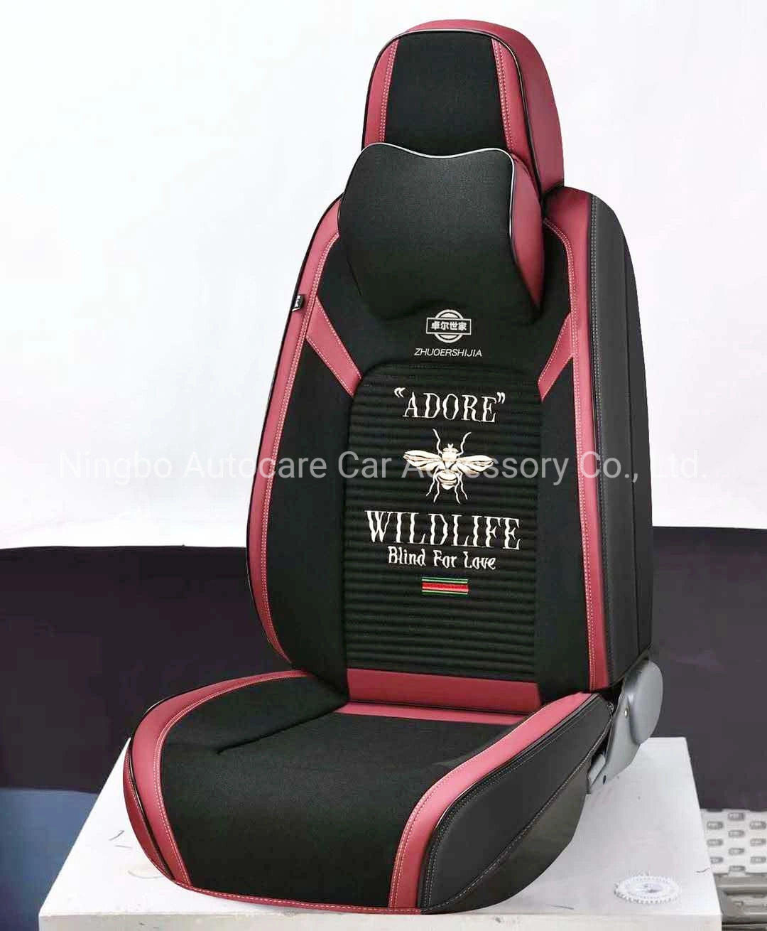 Alquiler de coche accesorios Funda de asiento de coche Decoración pura universal de la moda de cuero funda de asiento para coche