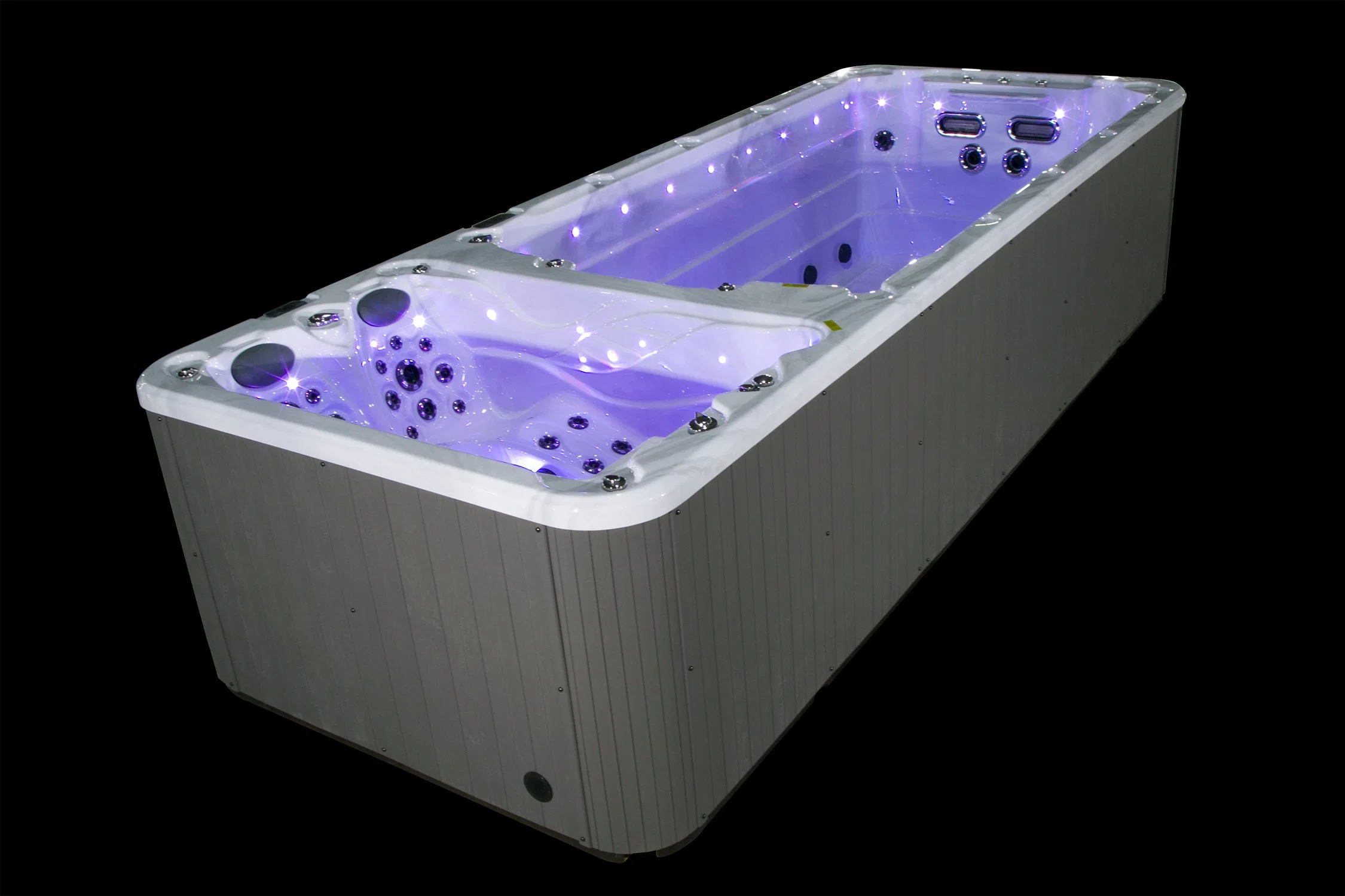 Hot Selling Chinese SPA Manufacture Lucite Hydromassage Outdoor Swimming Ce Certificate