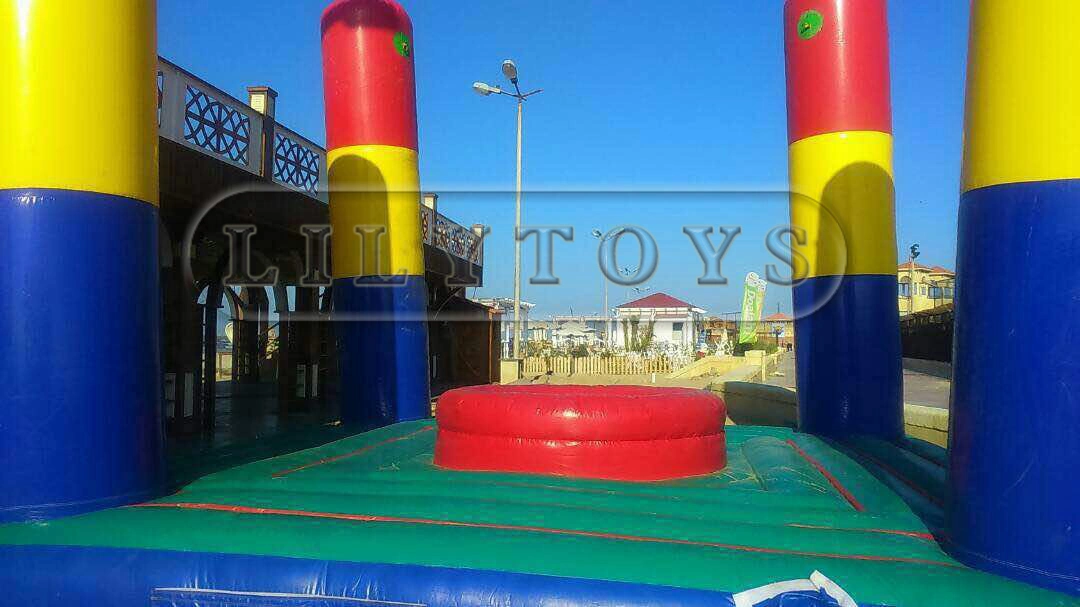 Inflatable Sport Game Inflatable Jumping Bed Safely Fixed