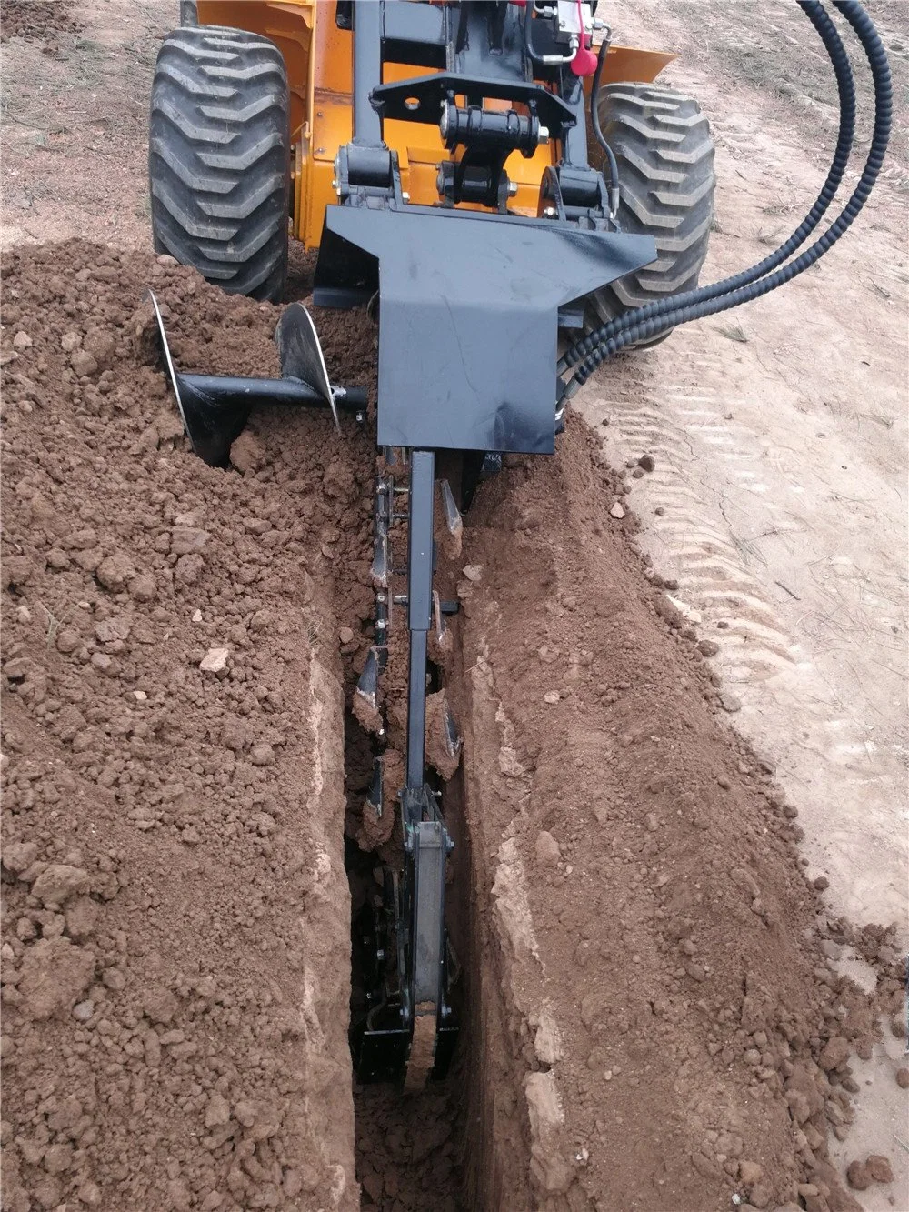 Cheap Loader/Tractor Attachments Hydraulic Trencher